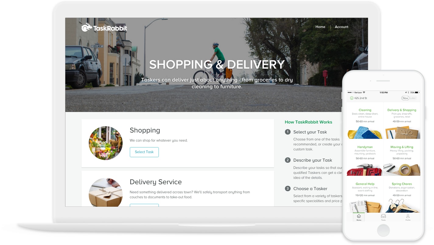 reaktion passager overskridelsen TaskRabbit connects you to safe and reliable help in your neighborhood